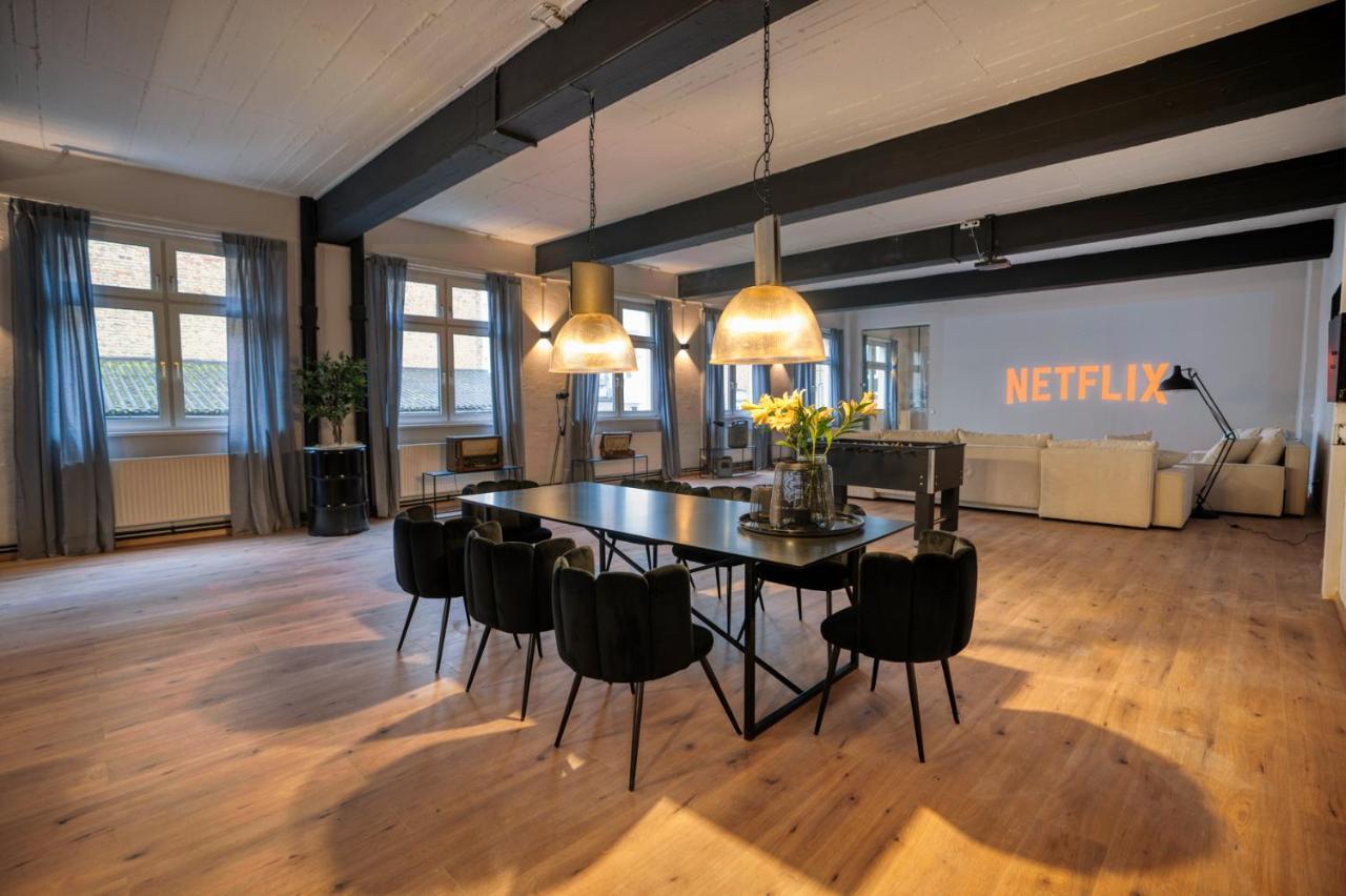Design Loft - 200Qm2 - Heimkino - Bestlage - Parkplatz Висбаден Екстериор снимка
